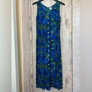 Vintage Liz Baker Women’s maxi dress size 14